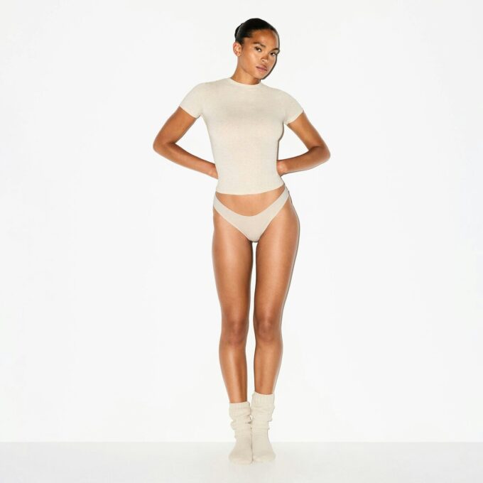 LIGHTWEIGHT COTTON THONG