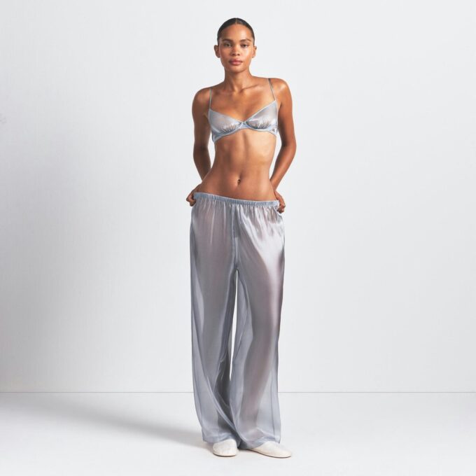 LIQUID ORGANZA SCOOP BRA