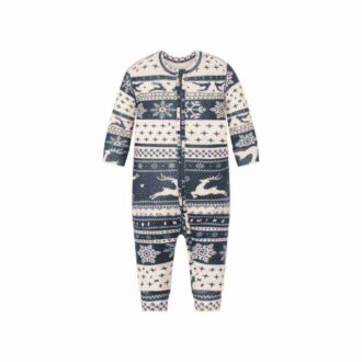 LOGO PLUSH POINTELLE BABY ONESIE