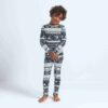 LOGO PLUSH POINTELLE KIDS LONG SLEEVE SET