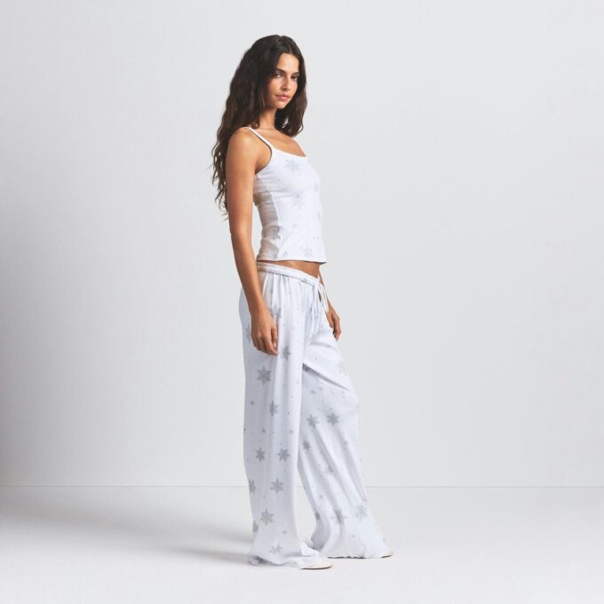 LOGO PLUSH POINTELLE RHINESTONE TANK LOGO PLUSH POINTELLE RHINESTONE TANK