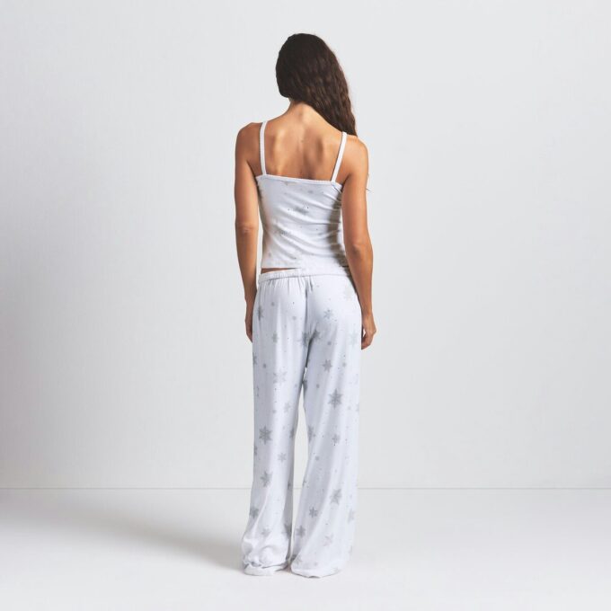 LOGO PLUSH POINTELLE RHINESTONE TANK LOGO PLUSH POINTELLE RHINESTONE TANK