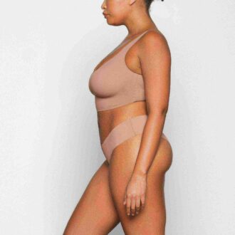 NAKED PLUNGE LONGLINE BRALETTE