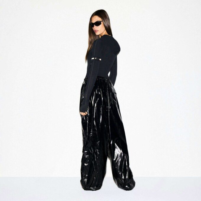 NikeSKIMS ACCESSORIES SHINY NYLON CARGO PANT