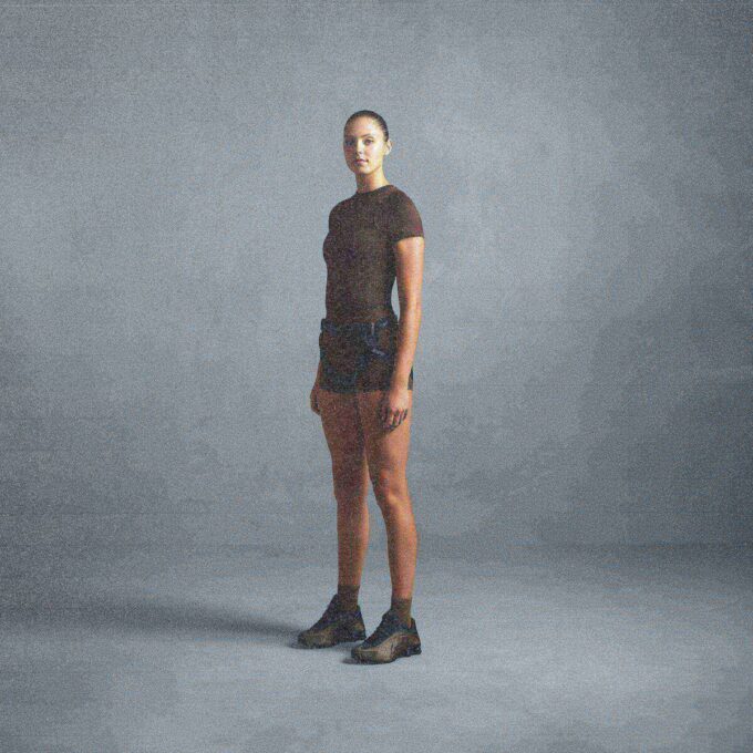 NikeSKIMS AIRY BABY TEE NikeSKIMS AIRY BABY TEE