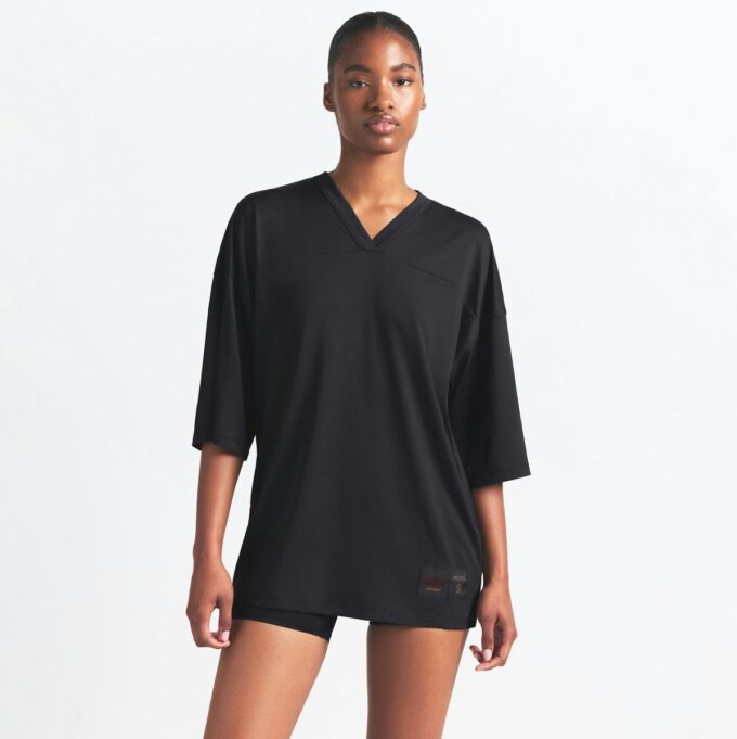 NikeSKIMS AIRY V-NECK OVERSIZED TOP NikeSKIMS AIRY V-NECK OVERSIZED TOP