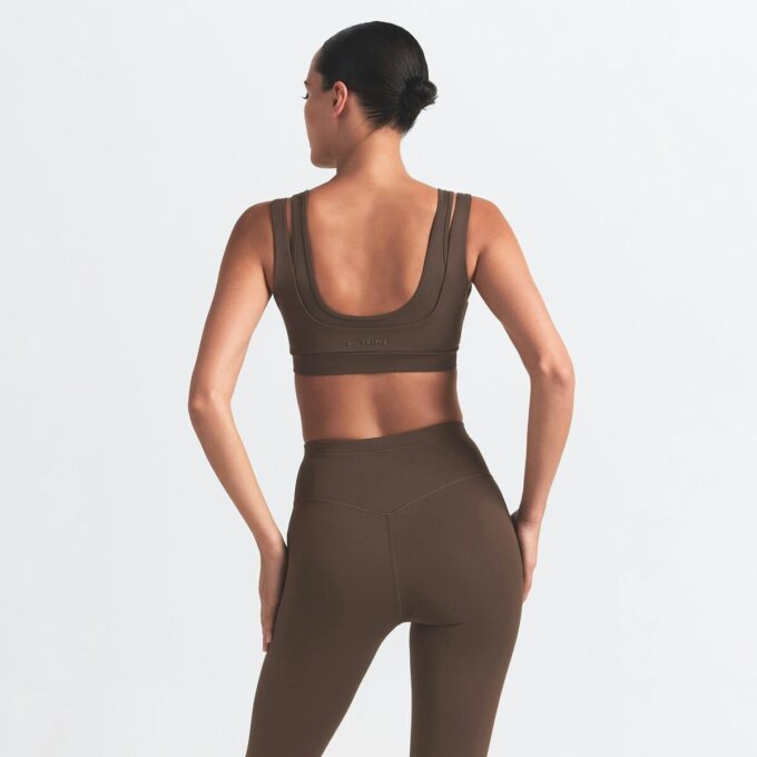 NikeSKIMS MATTE FOOTSIE GRIP LEGGING
