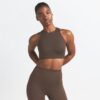 NikeSKIMS MATTE HIGH NECK BRA