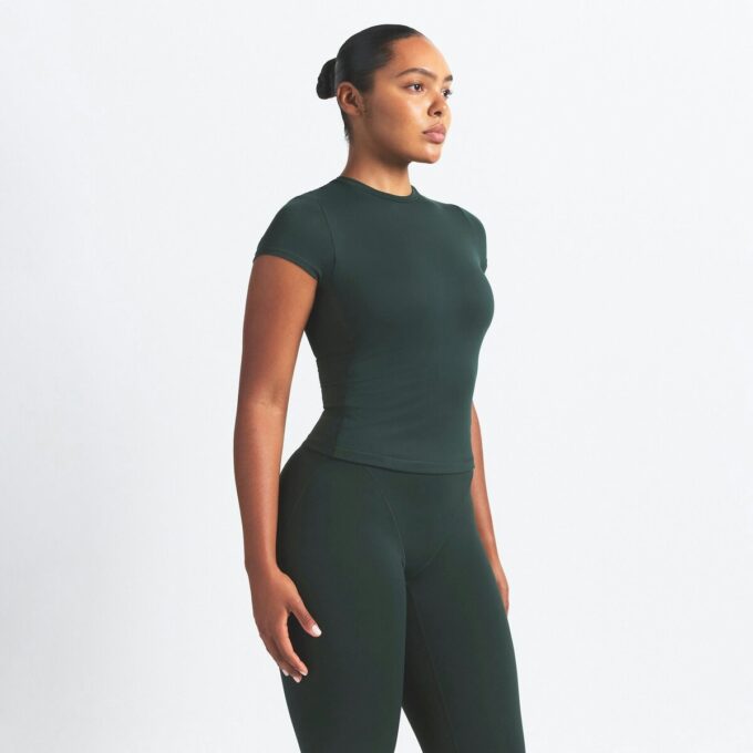 NikeSKIMS MATTE PADDED BABY TEE NikeSKIMS MATTE PADDED BABY TEE