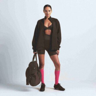 NikeSKIMS MATTE TRICOT OVERSIZED TRACK JACKET NikeSKIMS MATTE TRICOT OVERSIZED TRACK JACKET