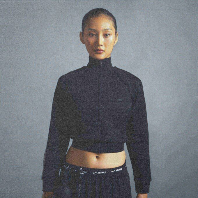 NikeSKIMS MATTE TRICOT TRACK JACKET