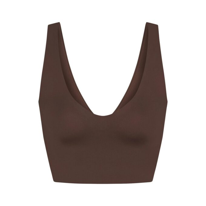 NikeSKIMS MATTE V-NECK BRA TOP NikeSKIMS MATTE V-NECK BRA TOP