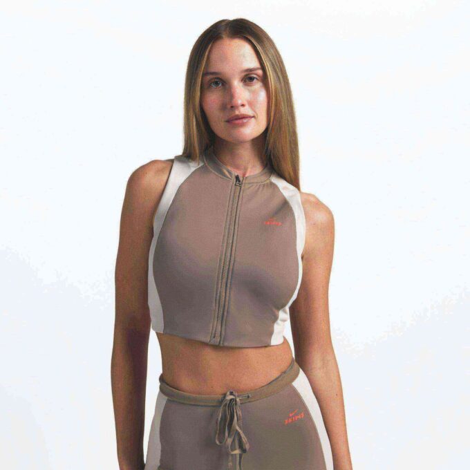 NikeSKIMS SHINE FRONT ZIP BRA NikeSKIMS SHINE FRONT ZIP BRA