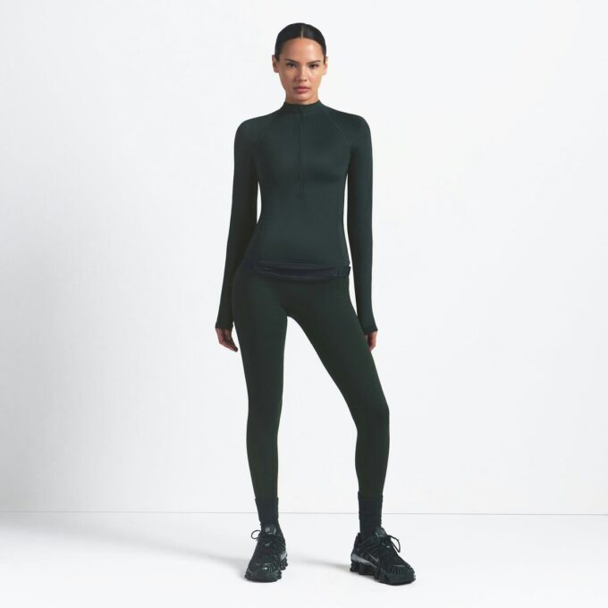 NikeSKIMS SHINE LONG SLEEVE HALF ZIP NikeSKIMS SHINE LONG SLEEVE HALF ZIP