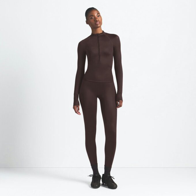 NikeSKIMS SHINE LONG SLEEVE HALF ZIP NikeSKIMS SHINE LONG SLEEVE HALF ZIP