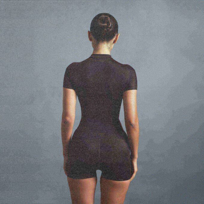 NikeSKIMS SHINE SHORT SLEEVE MOCK NECK TOP NikeSKIMS SHINE SHORT SLEEVE MOCK NECK TOP