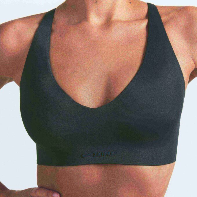 NikeSKIMS SHINE V-NECK BRA
