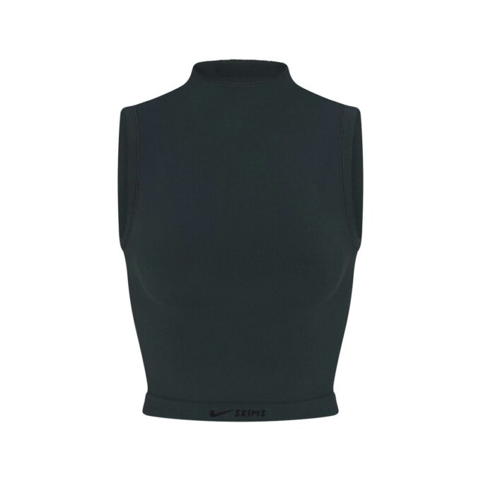 NikeSKIMS VINTAGE SEAMLESS MOCK NECK BRA TOP NikeSKIMS VINTAGE SEAMLESS MOCK NECK BRA TOP