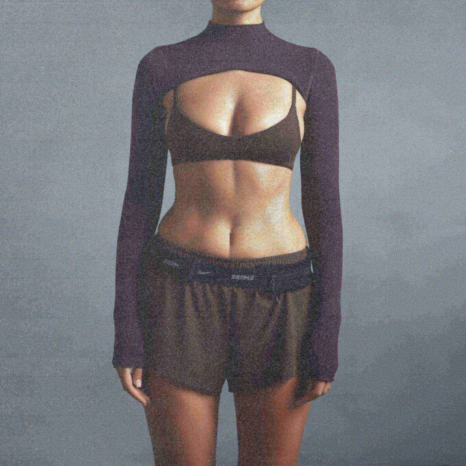 NikeSKIMS VINTAGE SEAMLESS SHRUG NikeSKIMS VINTAGE SEAMLESS SHRUG