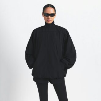 NikeSKIMS WOVEN NYLON OVERSIZED TRACK JACKET