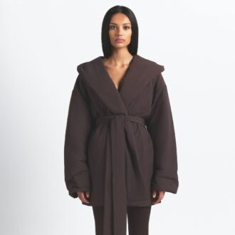 NikeSKIMS WOVEN NYLON WRAP COAT NikeSKIMS WOVEN NYLON WRAP COAT