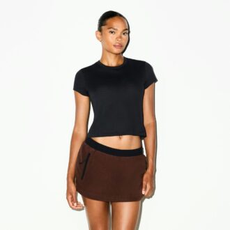 OUTDOOR FLEECE MINI SKIRT
