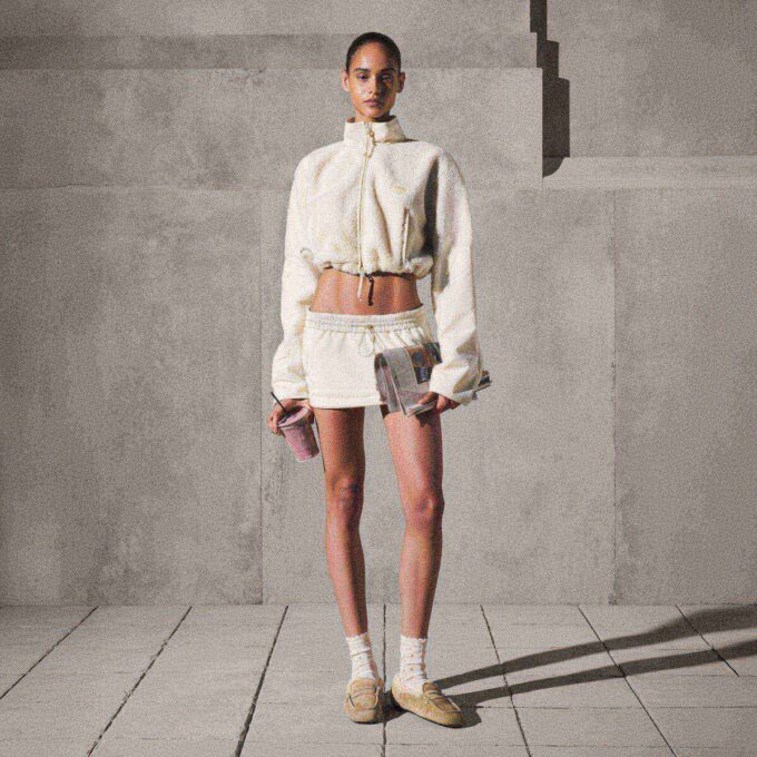 OUTDOOR FLEECE MINI SKIRT OUTDOOR FLEECE MINI SKIRT