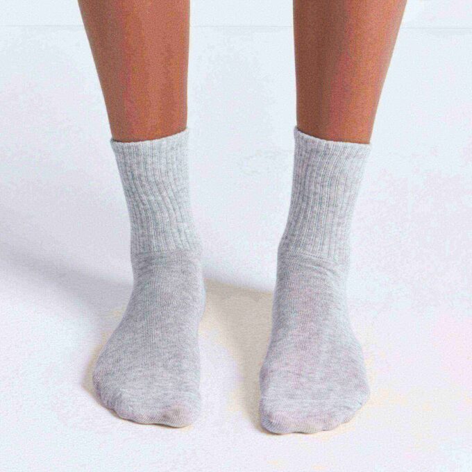 RIBBED CREW SOCK 3-PACK