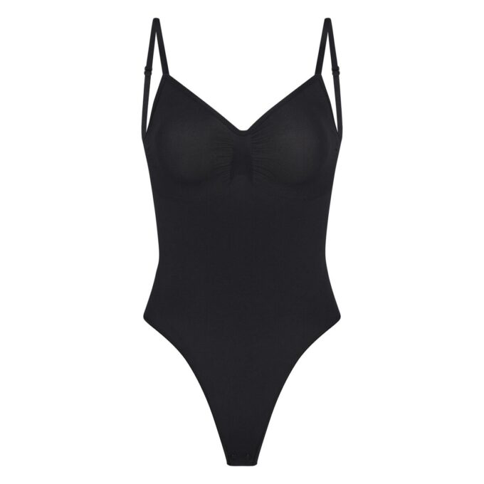 SEAMLESS SCULPT LOW BACK THONG BODYSUIT