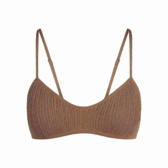 SHEER KNIT BRALETTE SHEER KNIT BRALETTE