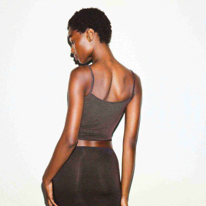 SHEER MODAL LACE CAMI SHEER MODAL LACE CAMI