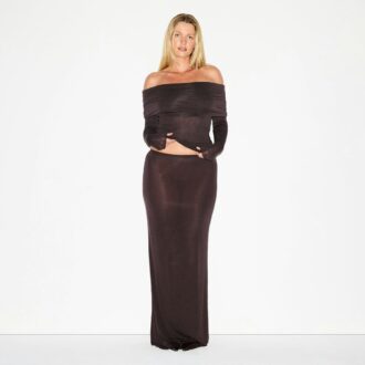 SHEER MODAL LONG SKIRT
