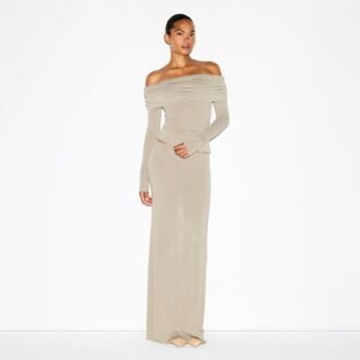 SHEER MODAL OFF THE SHOULDER TOP