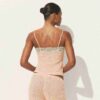 SHEER RIB LACE CAMI SHEER RIB LACE CAMI