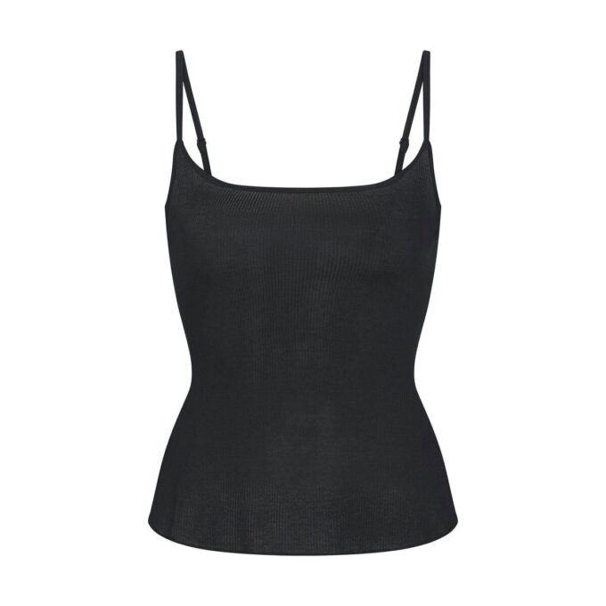 SHEER RIB LONG CAMI SHEER RIB LONG CAMI