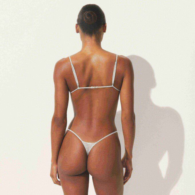 SHEER RIB SKIMPY TRIANGLE BRALETTE SHEER RIB SKIMPY TRIANGLE BRALETTE