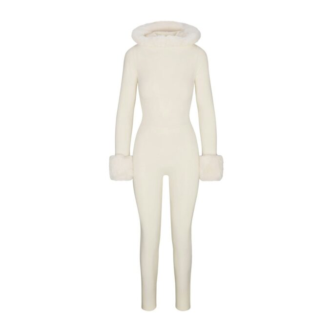 SKIMS CLOUD HOODED CATSUIT SKIMS CLOUD HOODED CATSUIT