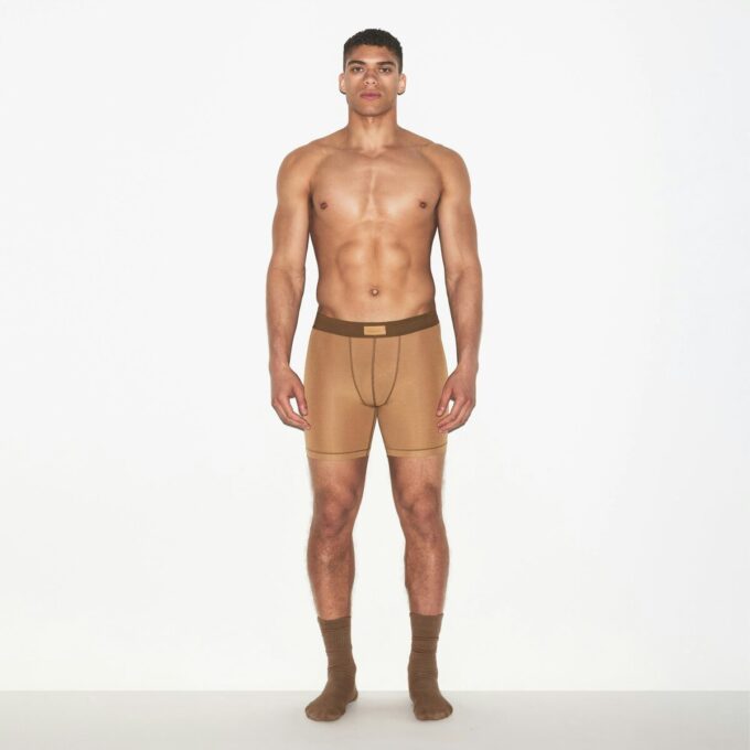 SKIMS COTTON MENS 5″ BOXER BRIEF 3-PACK