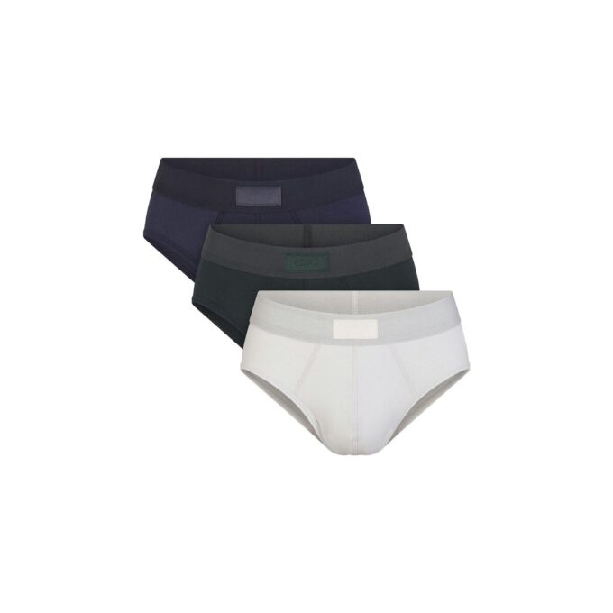 SKIMS COTTON MENS BRIEF 3-PACK SKIMS COTTON MENS BRIEF 3-PACK