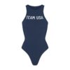 SKIMS FOR TEAM USA COTTON JERSEY OLYMPIC HIGH NECK BODYSUIT SKIMS FOR TEAM USA COTTON JERSEY OLYMPIC HIGH NECK BODYSUIT