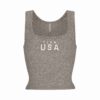 SKIMS FOR TEAM USA COTTON RIB OLYMPIC TANK SKIMS FOR TEAM USA COTTON RIB OLYMPIC TANK