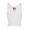 SKIMS FOR TEAM USA COTTON RIB PARALYMPIC TANK