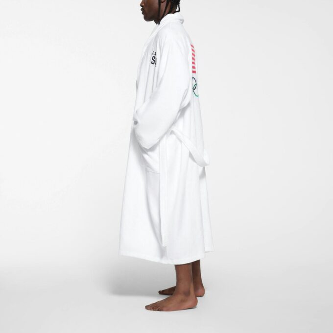 SKIMS FOR TEAM USA TERRY OLYMPIC UNISEX ROBE