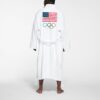 SKIMS FOR TEAM USA TERRY OLYMPIC UNISEX ROBE