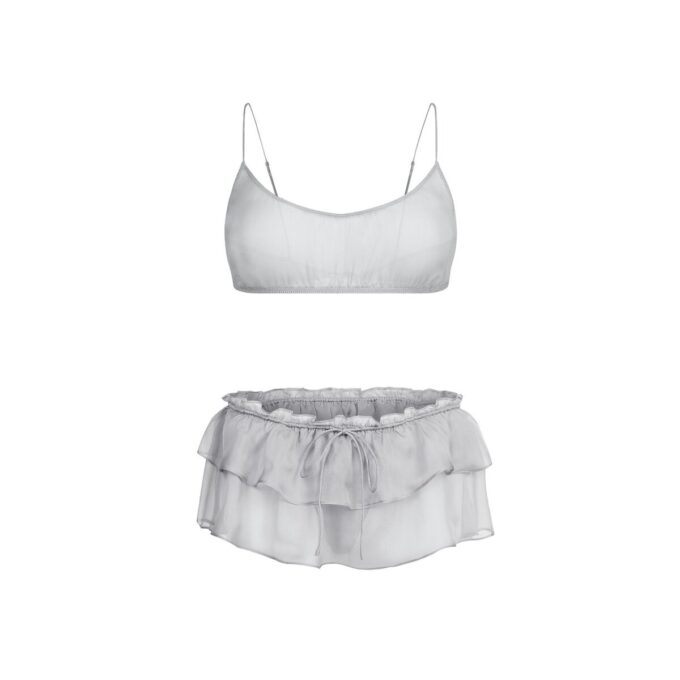 SKIMS ROMANCE BRALETTE AND SKIRT SET SKIMS ROMANCE BRALETTE AND SKIRT SET