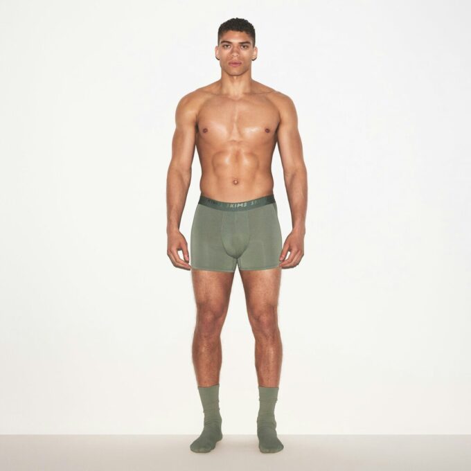 SKIMS STRETCH MENS 3″ BOXER BRIEF