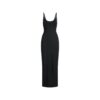 SMOOTH LAYERS SCOOP NECK LONG DRESS SMOOTH LAYERS SCOOP NECK LONG DRESS