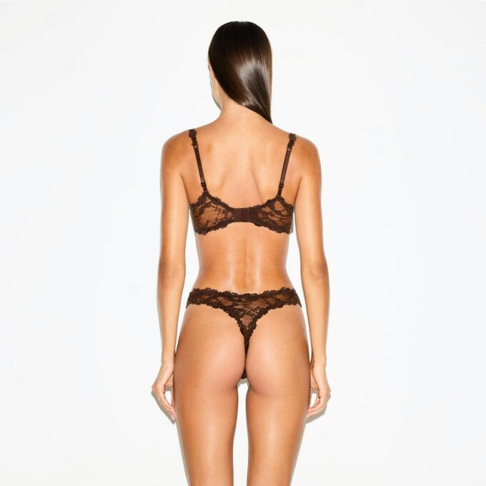 STRETCH LACE UNLINED DEMI BRA STRETCH LACE UNLINED DEMI BRA