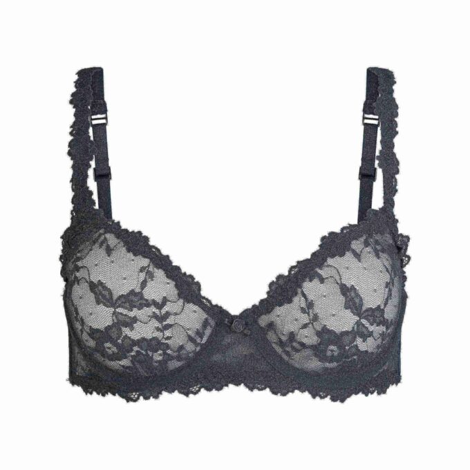 STRETCH LACE UNLINED DEMI BRA