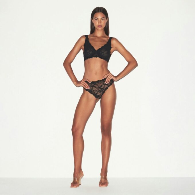 STRETCH LACE UNLINED FULL COVERAGE BRA STRETCH LACE UNLINED FULL COVERAGE BRA